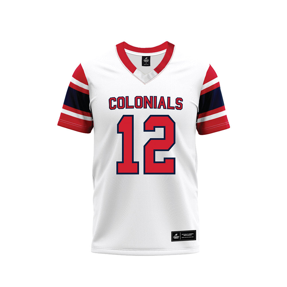 Robert Morris - NCAA Football : Isaiah Stewart - White Football Jersey-0