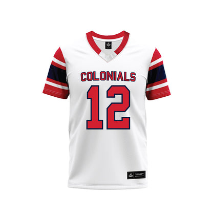 Robert Morris - NCAA Football : Isaiah Stewart - White Football Jersey-0