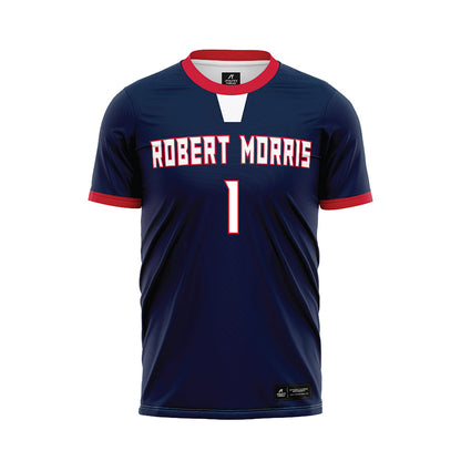 Robert Morris - NCAA Men's Soccer : Josh Lane - Navy Soccer Jersey