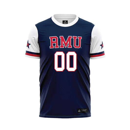 Robert Morris - NCAA Women's Soccer : Emma Cameron - Navy Soccer Jersey-0