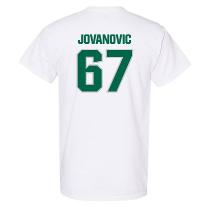 Illinois Wesleyan - NCAA Football : Miki Jovanovic - Classic Shersey T-Shirt-1