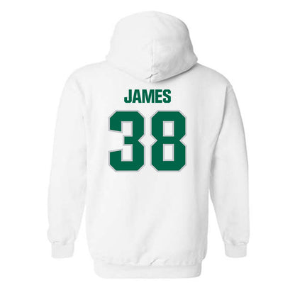 Illinois Wesleyan - NCAA Football : Torian James - Classic Shersey Hooded Sweatshirt-1