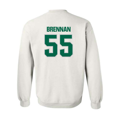 Illinois Wesleyan - NCAA Football : Mac Brennan - Classic Shersey Crewneck Sweatshirt-1