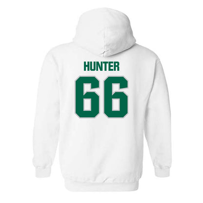 Illinois Wesleyan - NCAA Football : Demarco Hunter - Classic Shersey Hooded Sweatshirt-1