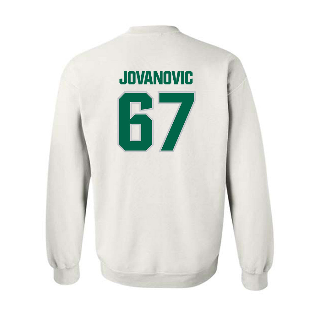 Illinois Wesleyan - NCAA Football : Miki Jovanovic - Classic Shersey Crewneck Sweatshirt-1