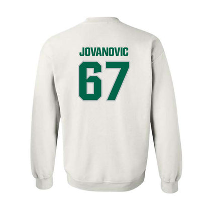 Illinois Wesleyan - NCAA Football : Miki Jovanovic - Classic Shersey Crewneck Sweatshirt-1