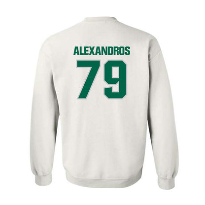 Illinois Wesleyan - NCAA Football : Christos Alexandros - Classic Shersey Crewneck Sweatshirt-1