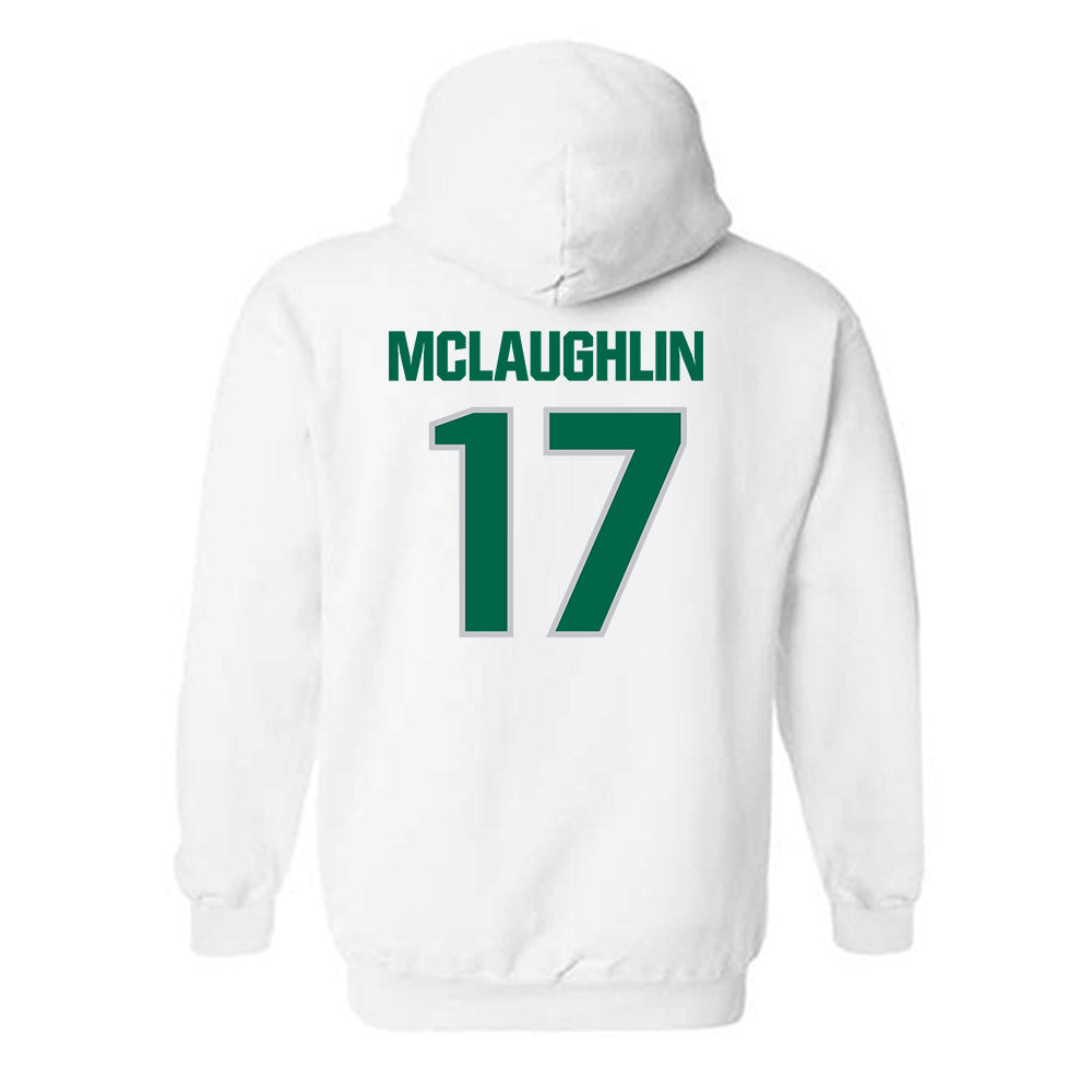 Illinois Wesleyan - NCAA Football : Colin McLaughlin - Classic Shersey Hooded Sweatshirt-1