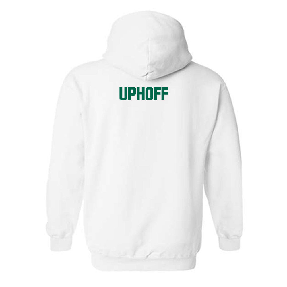 Illinois Wesleyan - NCAA Men's Track & Field : Keagan Uphoff - Classic Shersey Hooded Sweatshirt-1