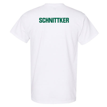 Illinois Wesleyan - NCAA Women's Swimming & Diving : Abigail Schnittker - Classic Shersey T-Shirt-1