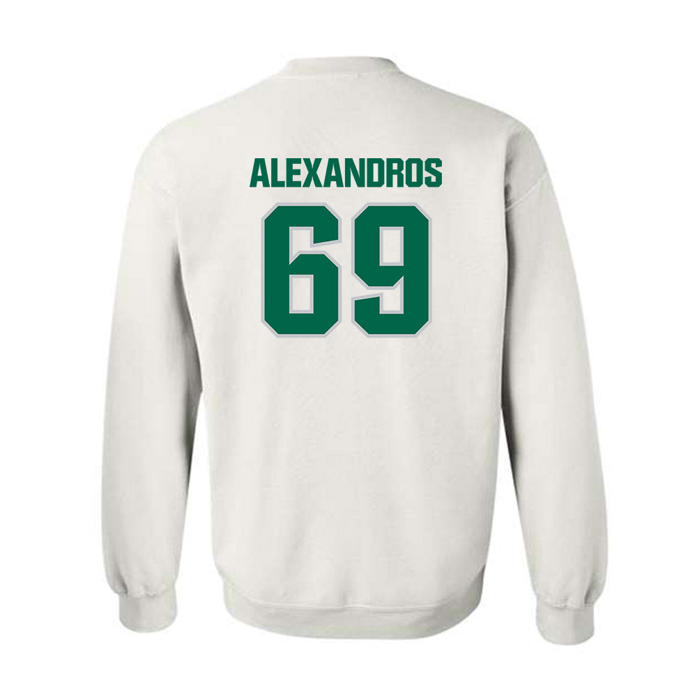 Illinois Wesleyan - NCAA Football : Nici Alexandros - Classic Shersey Crewneck Sweatshirt-1