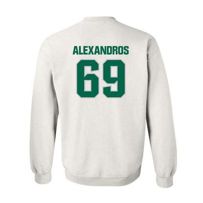 Illinois Wesleyan - NCAA Football : Nici Alexandros - Classic Shersey Crewneck Sweatshirt-1