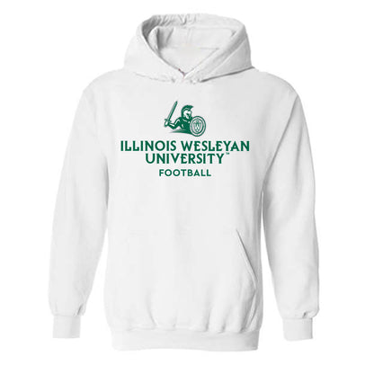 Illinois Wesleyan - NCAA Football : Colton Pennington - Classic Shersey Hooded Sweatshirt-0