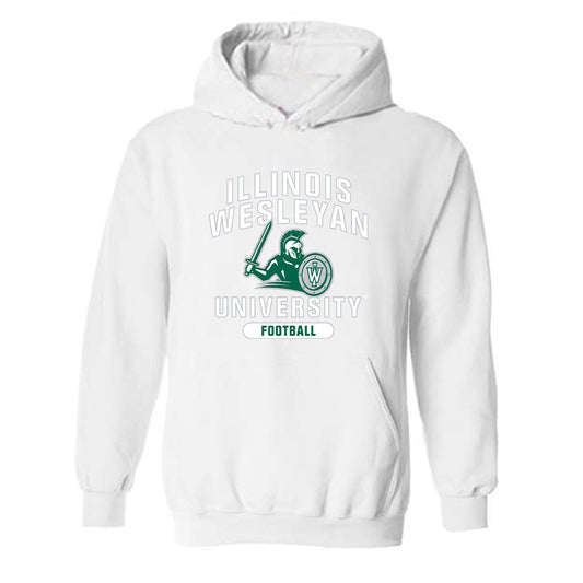 Illinois Wesleyan - NCAA Football : Melchizedek Woodson - Classic Shersey Hooded Sweatshirt