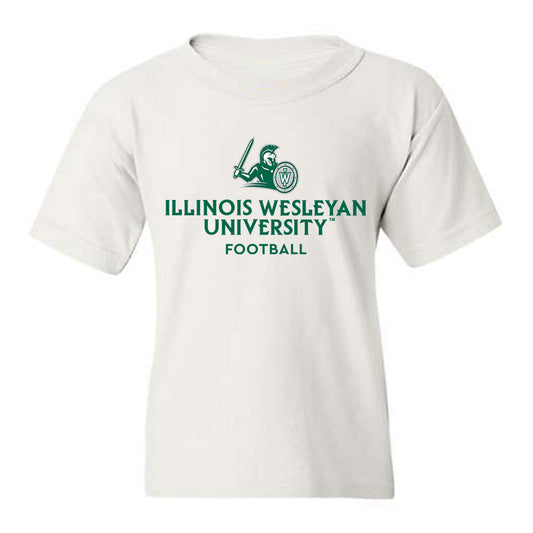 Illinois Wesleyan - NCAA Football : Colin McLaughlin - Classic Shersey Youth T-Shirt-0