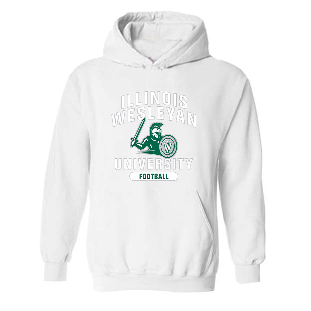 Illinois Wesleyan - NCAA Football : Zach McNees - Classic Shersey Hooded Sweatshirt