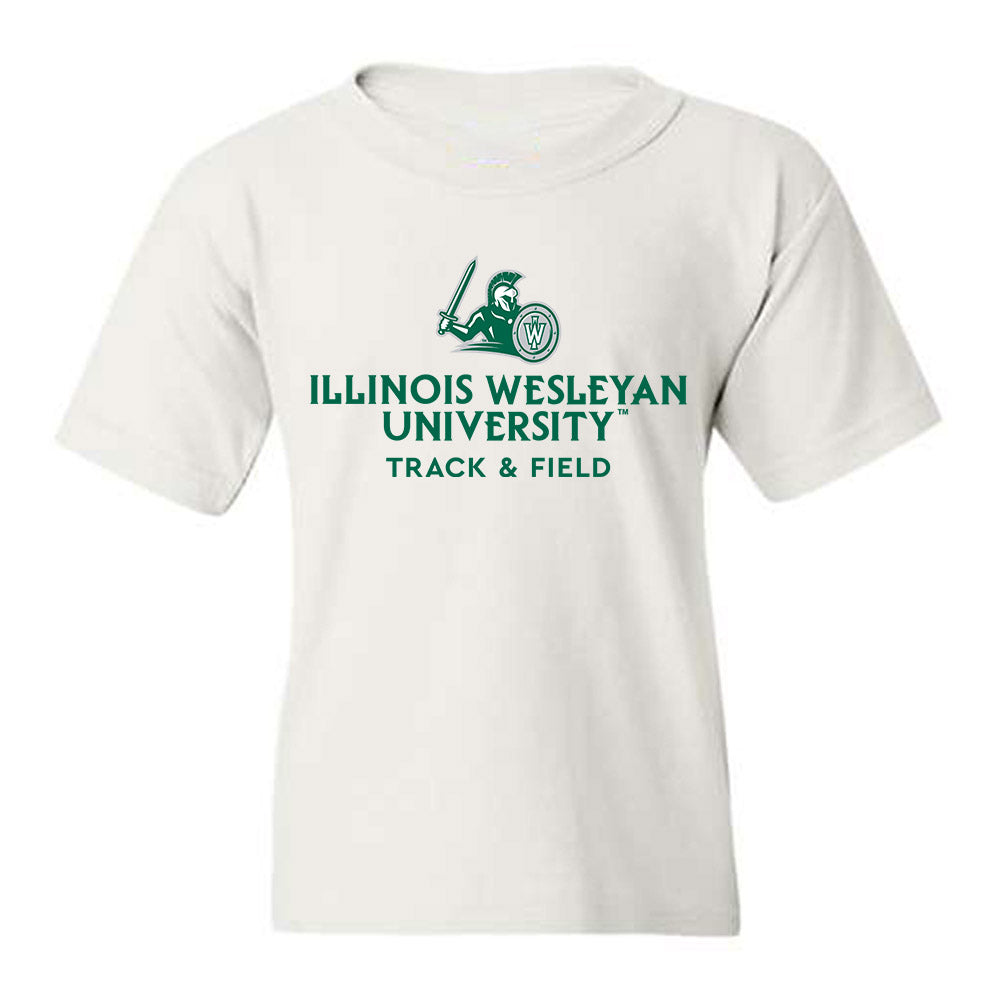 Illinois Wesleyan - NCAA Men's Track & Field : Keagan Uphoff - Classic Shersey Youth T-Shirt-0