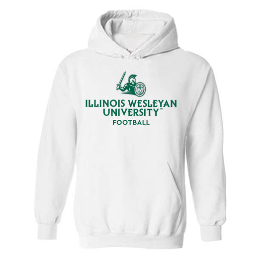 Illinois Wesleyan - NCAA Football : Tre Campbell - Classic Shersey Hooded Sweatshirt-0