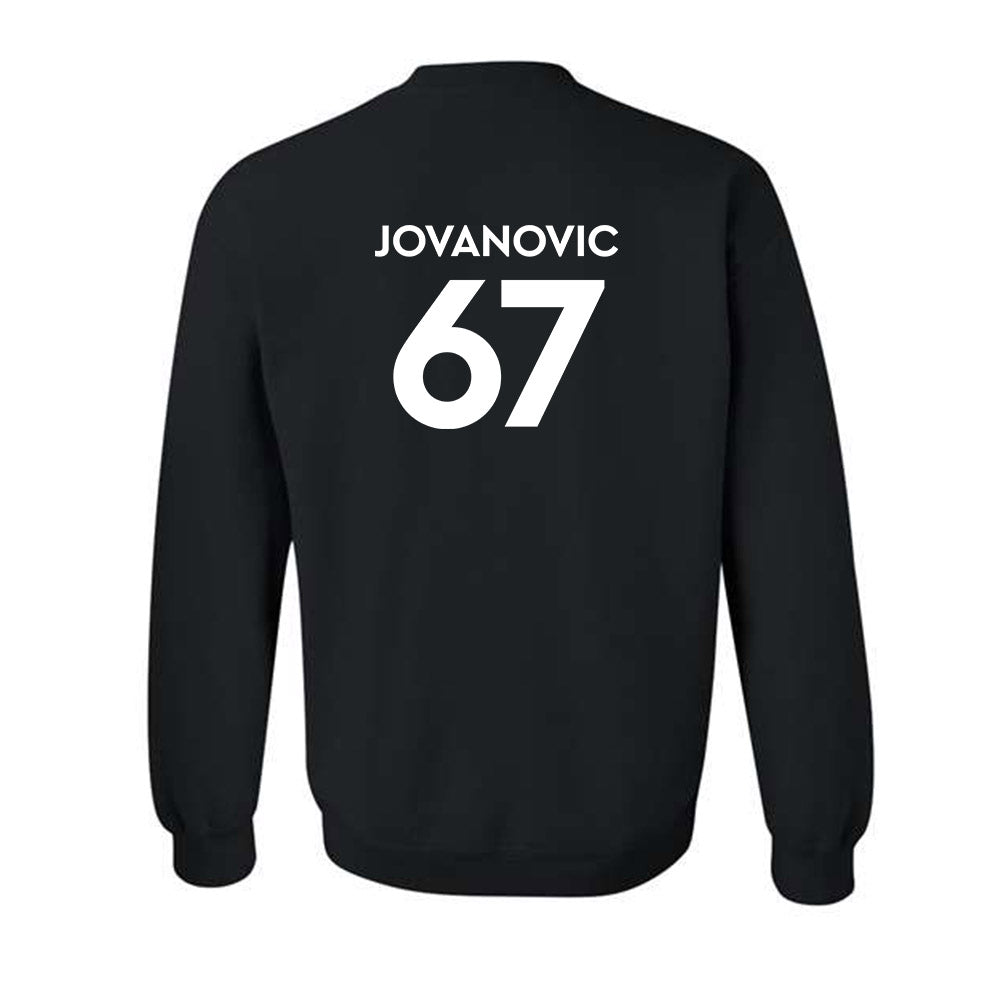 Illinois Wesleyan - NCAA Football : Miki Jovanovic - Classic Shersey Crewneck Sweatshirt-1