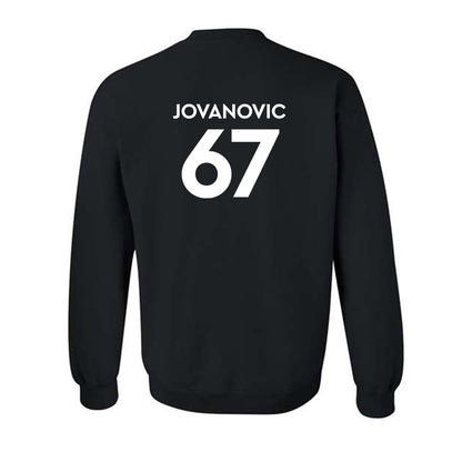 Illinois Wesleyan - NCAA Football : Miki Jovanovic - Classic Shersey Crewneck Sweatshirt-1