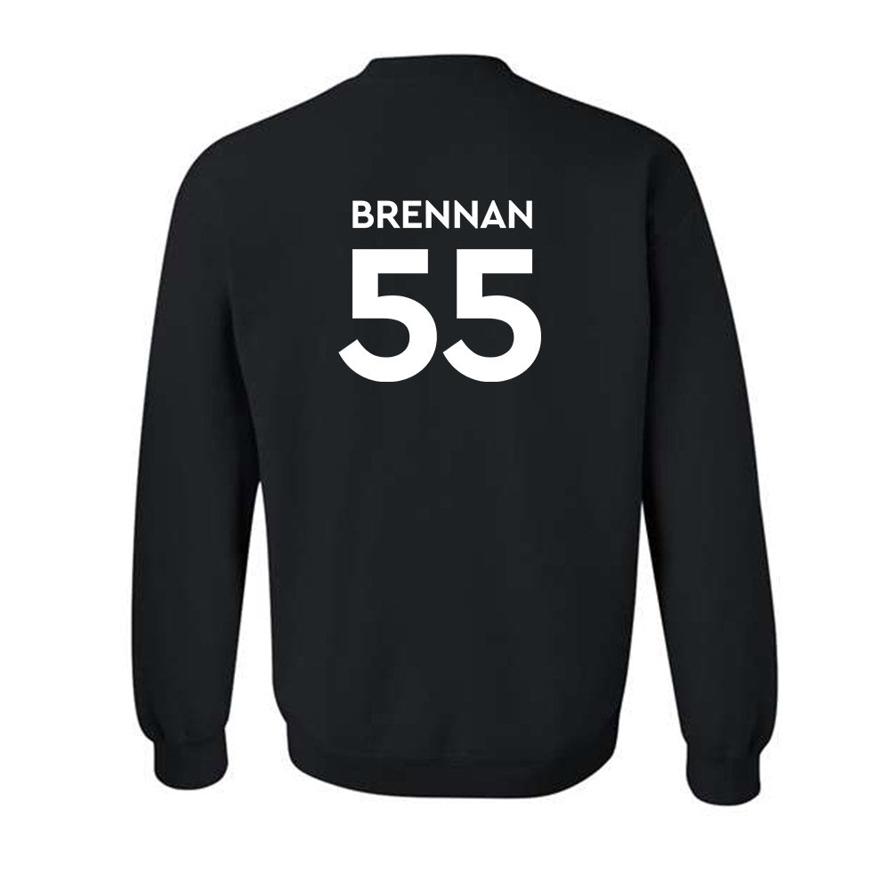 Illinois Wesleyan - NCAA Football : Mac Brennan - Classic Shersey Crewneck Sweatshirt-1