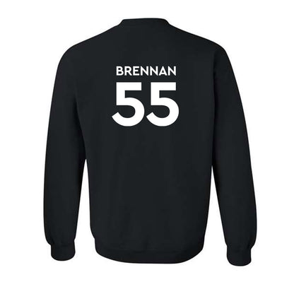 Illinois Wesleyan - NCAA Football : Mac Brennan - Classic Shersey Crewneck Sweatshirt-1