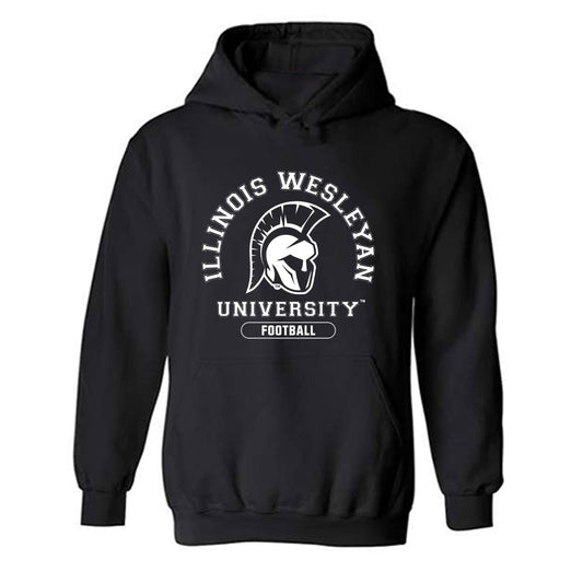 Illinois Wesleyan - NCAA Football : Mac Brennan - Classic Shersey Hooded Sweatshirt-0
