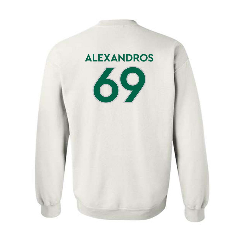 Illinois Wesleyan - NCAA Football : Nici Alexandros - Classic Shersey Crewneck Sweatshirt-1