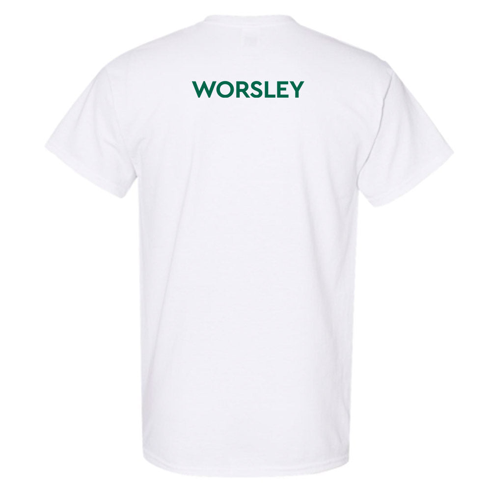 Illinois Wesleyan - NCAA Women's Swimming & Diving : Sarah Worsley - Classic Shersey T-Shirt-1