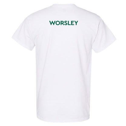 Illinois Wesleyan - NCAA Women's Swimming & Diving : Sarah Worsley - Classic Shersey T-Shirt-1