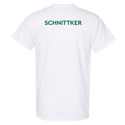 Illinois Wesleyan - NCAA Women's Swimming & Diving : Abigail Schnittker - Classic Shersey T-Shirt-1