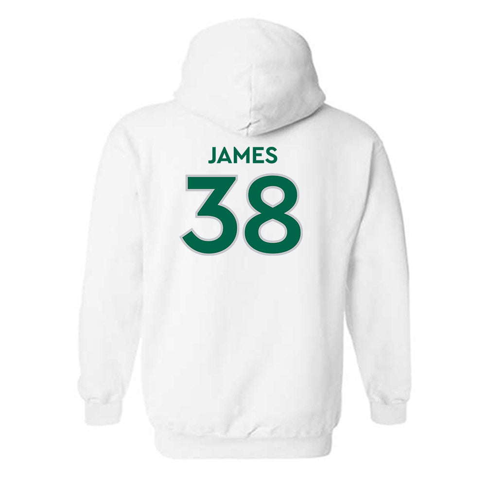 Illinois Wesleyan - NCAA Football : Torian James - Classic Shersey Hooded Sweatshirt-1