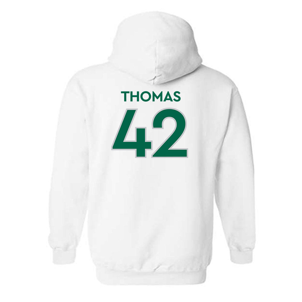 Illinois Wesleyan - NCAA Football : Damontae Thomas - Classic Shersey Hooded Sweatshirt-1