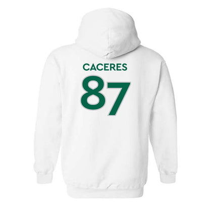 Illinois Wesleyan - NCAA Football : Anthony Caceres - Classic Shersey Hooded Sweatshirt-1
