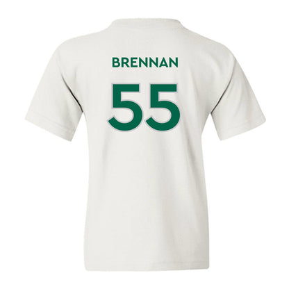 Illinois Wesleyan - NCAA Football : Mac Brennan - Classic Shersey Youth T-Shirt-1