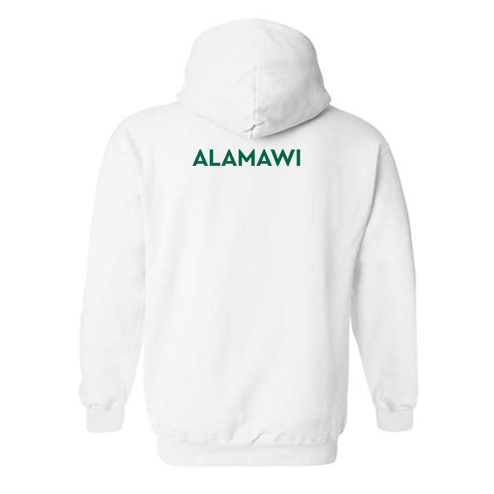 Illinois Wesleyan - NCAA Wrestling : Ameer Alamawi - Classic Shersey Hooded Sweatshirt-1