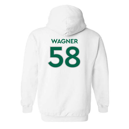 Illinois Wesleyan - NCAA Football : Conner Wagner - Classic Shersey Hooded Sweatshirt