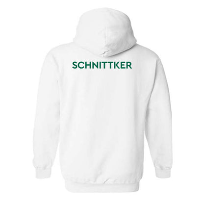 Illinois Wesleyan - NCAA Women's Swimming & Diving : Abigail Schnittker - Classic Shersey Hooded Sweatshirt-1