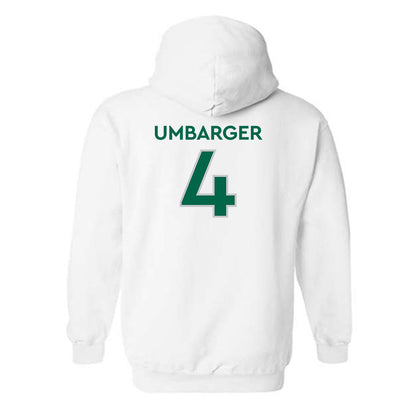 Illinois Wesleyan - NCAA Football : Ryan Umbarger - Classic Shersey Hooded Sweatshirt-1