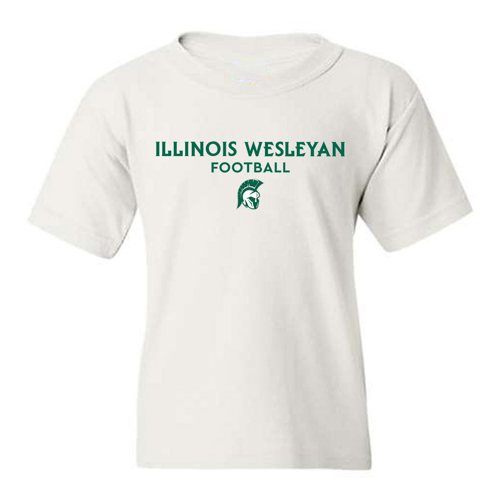 Illinois Wesleyan - NCAA Football : Anthony Caceres - Classic Shersey Youth T-Shirt-0