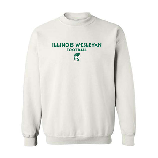 Illinois Wesleyan - NCAA Football : Mac Brennan - Classic Shersey Crewneck Sweatshirt-0