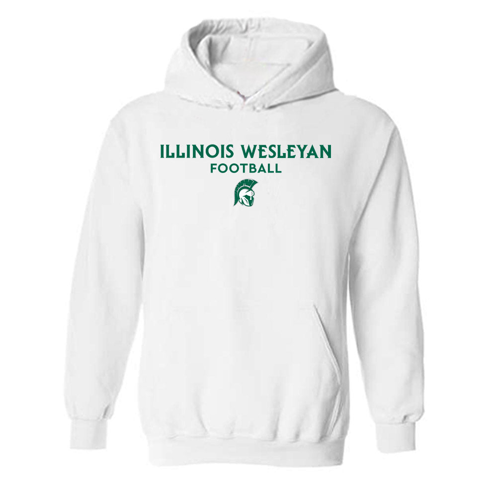 Illinois Wesleyan - NCAA Football : Colton Pennington - Classic Shersey Hooded Sweatshirt-0