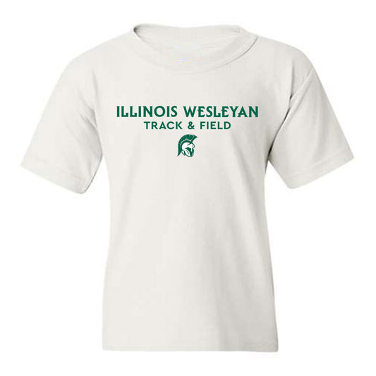 Illinois Wesleyan - NCAA Men's Track & Field : Keagan Uphoff - Classic Shersey Youth T-Shirt-0