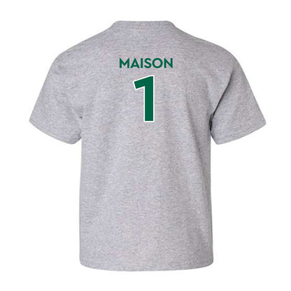 Illinois Wesleyan - NCAA Men's Track & Field : Nyamedze Maison - Classic Shersey Youth T-Shirt-1