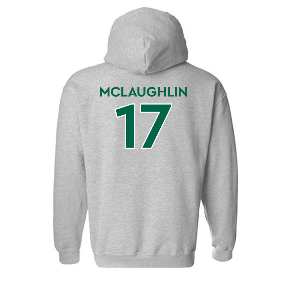 Illinois Wesleyan - NCAA Football : Colin McLaughlin - Classic Shersey Hooded Sweatshirt-1