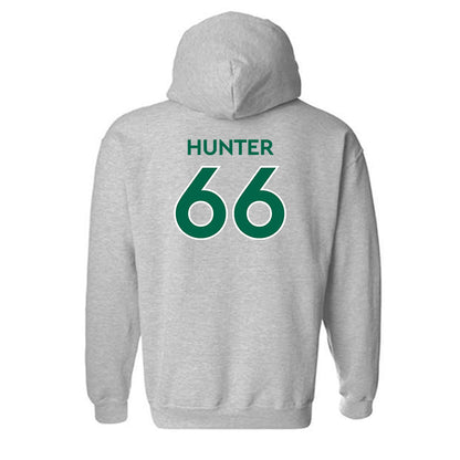 Illinois Wesleyan - NCAA Football : Demarco Hunter - Classic Shersey Hooded Sweatshirt-1