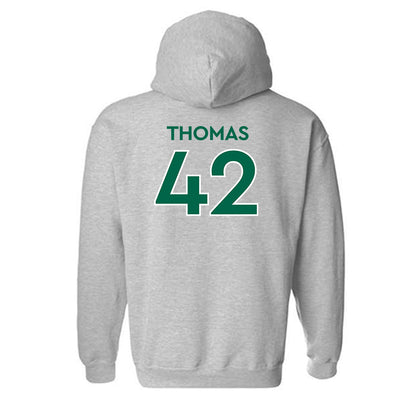 Illinois Wesleyan - NCAA Football : Damontae Thomas - Classic Shersey Hooded Sweatshirt-1