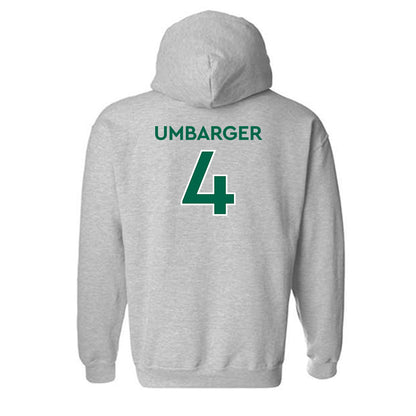 Illinois Wesleyan - NCAA Football : Ryan Umbarger - Classic Shersey Hooded Sweatshirt-1