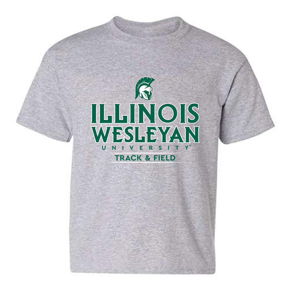 Illinois Wesleyan - NCAA Men's Track & Field : Nyamedze Maison - Classic Shersey Youth T-Shirt-0