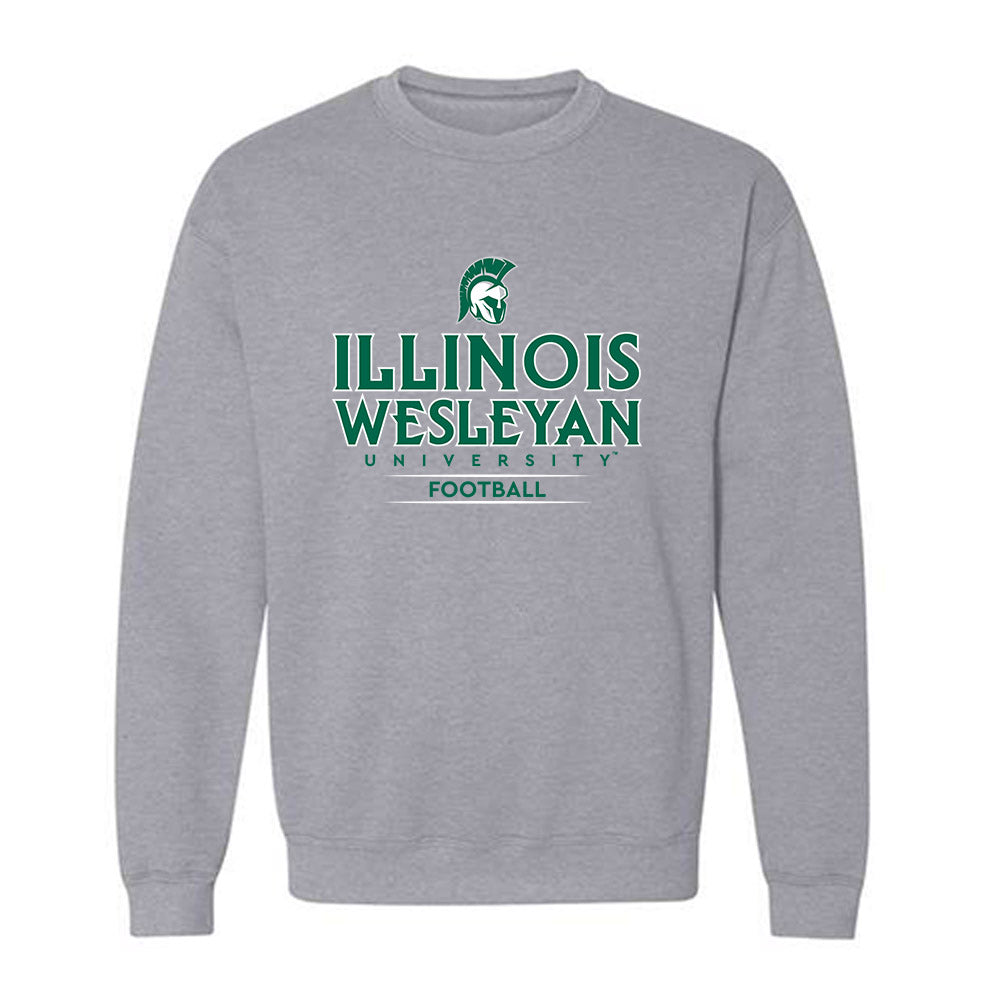 Illinois Wesleyan - NCAA Football : Colin McLaughlin - Classic Shersey Crewneck Sweatshirt-0